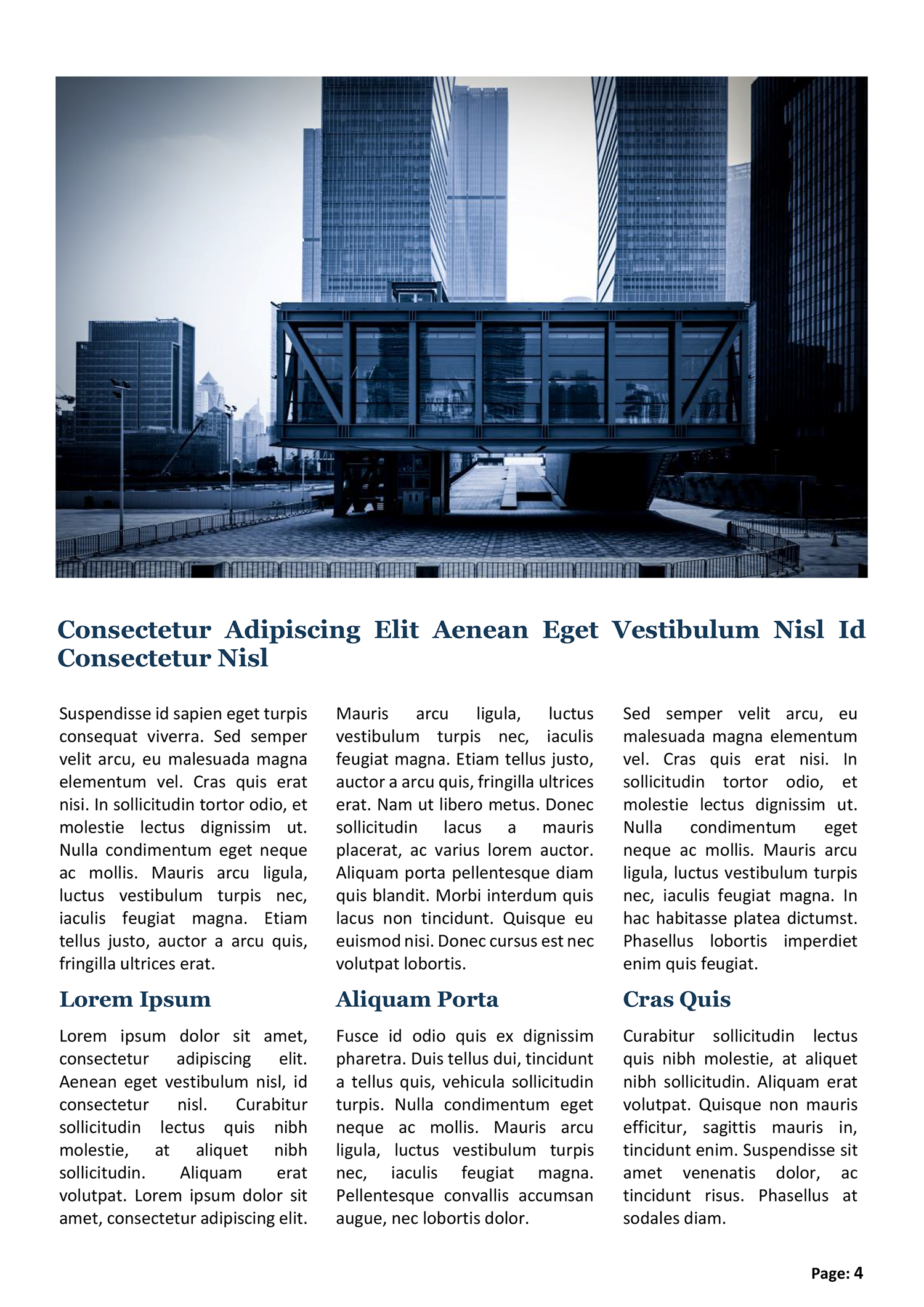 Editable Newspaper Template - Page 04