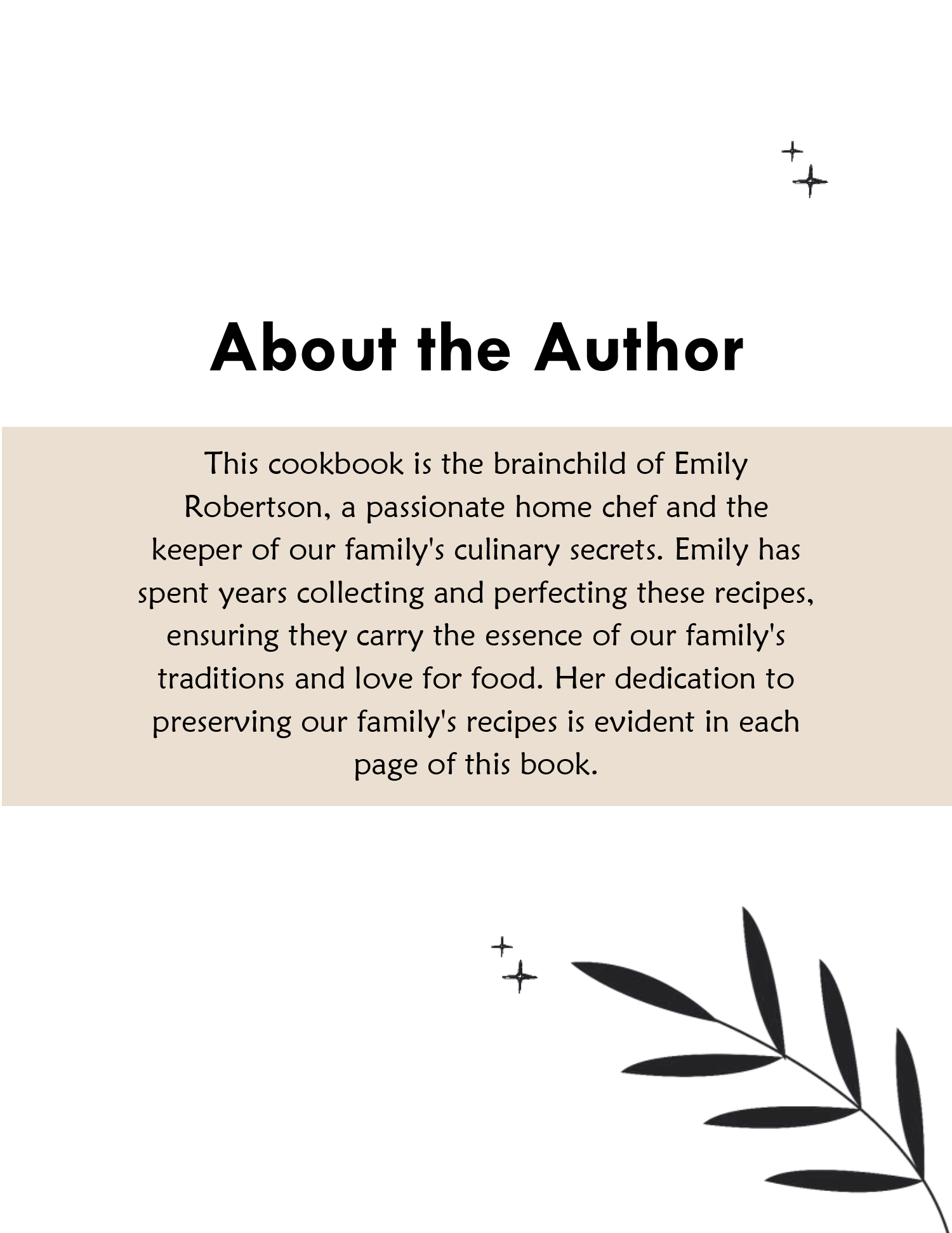Family Recipe Cookbook Template - Page 07